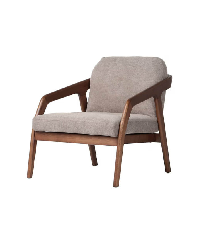 Kenari Contemporary Accent Chair in Textured Fabric